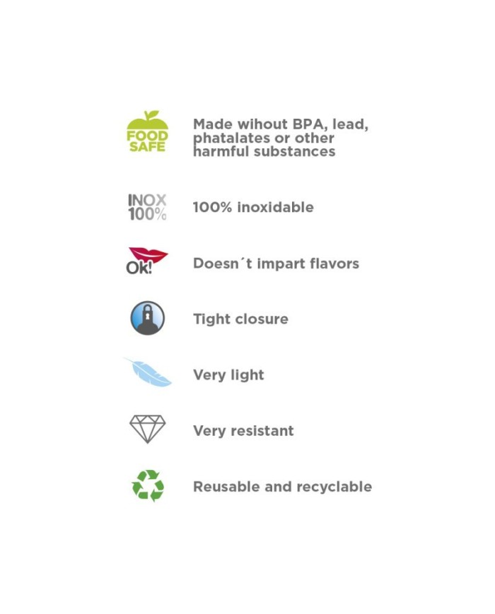 Butelka Tritan 0,75 l. czerwona zakrętka