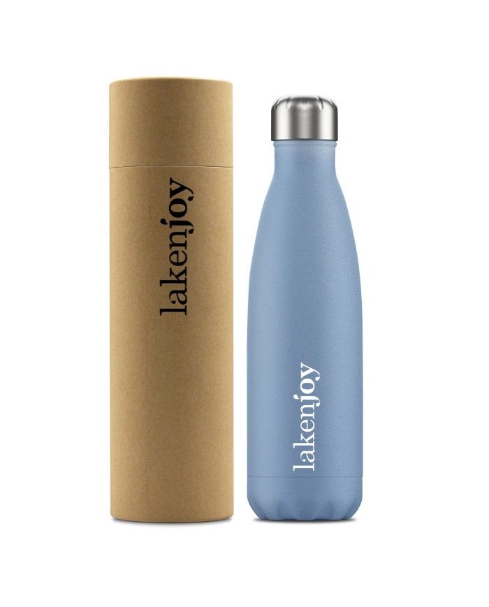 St.steel Lakenjoy Thermoflasche 0,5 L. Blau