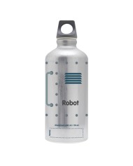 Alu. Flasche 0,6 L. Futura Deckel - Roboter