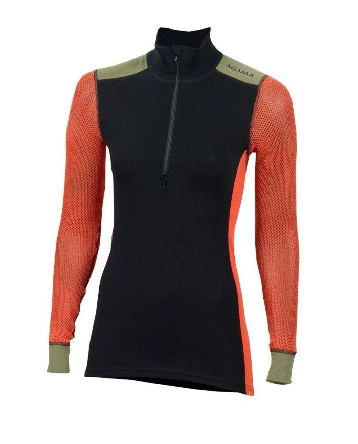 WN HIKING Mock Neck, Frau
