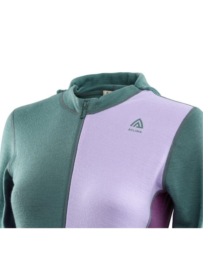WarmWool Hood Sweater w/zip Wo