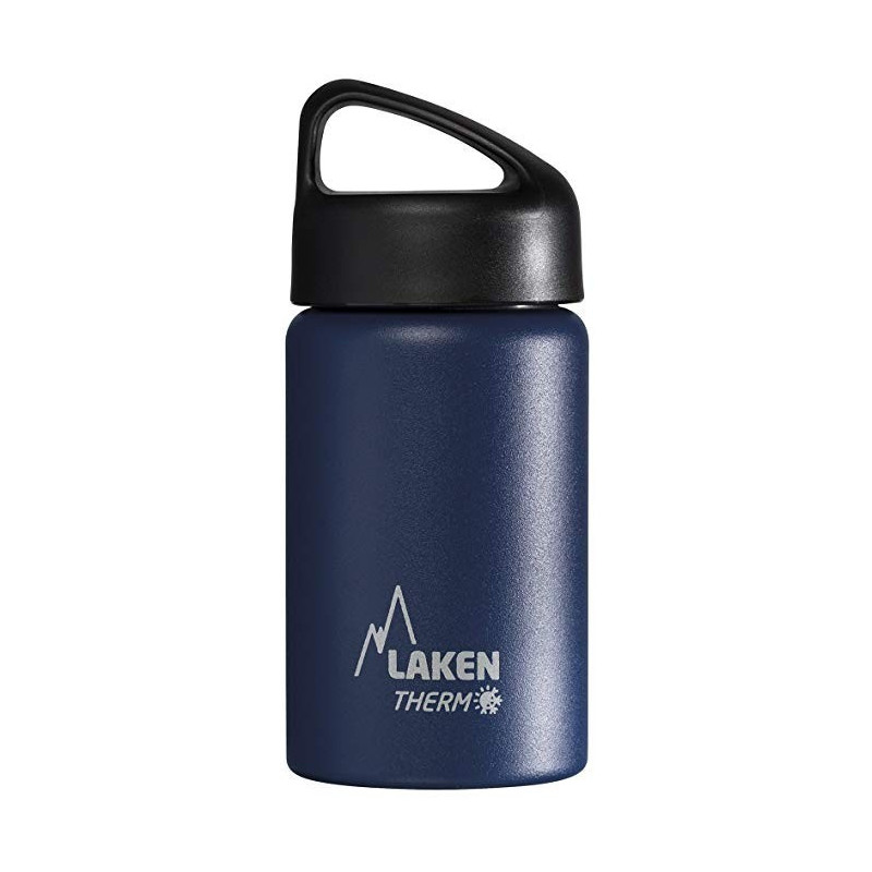 St. steel thermo bottle 18/8  - 0,35L  - Blue