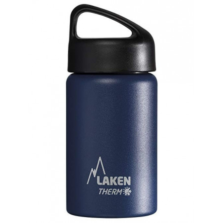 St. steel thermo bottle 18/8  - 0,35L  - Blue