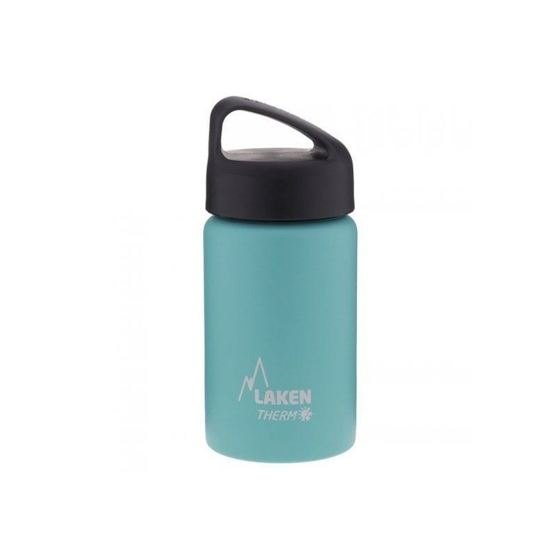 St. steel thermo bottle 18/8  - 0,35L  - Turquoise