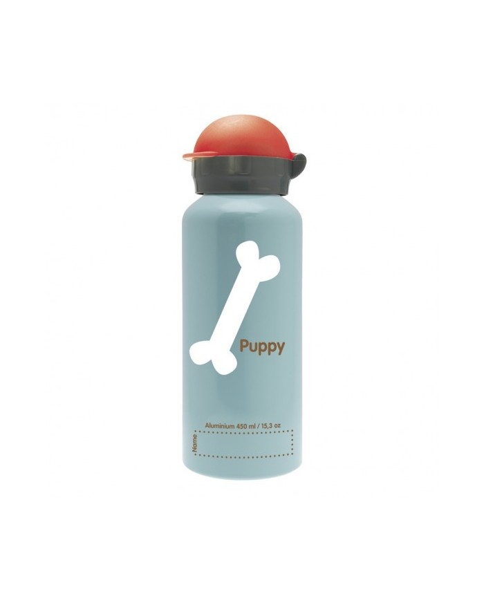 Alu. Bottle 0,45 L. Hit Cap - Puppy