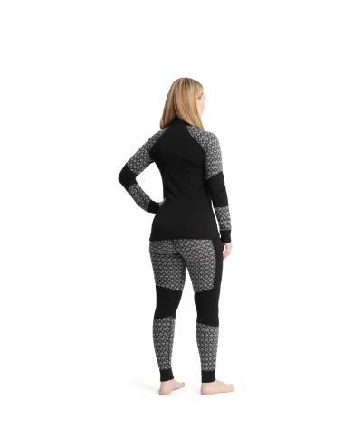 ACLIMA DESIGNWOOL GLITRE LONGS WOMAN