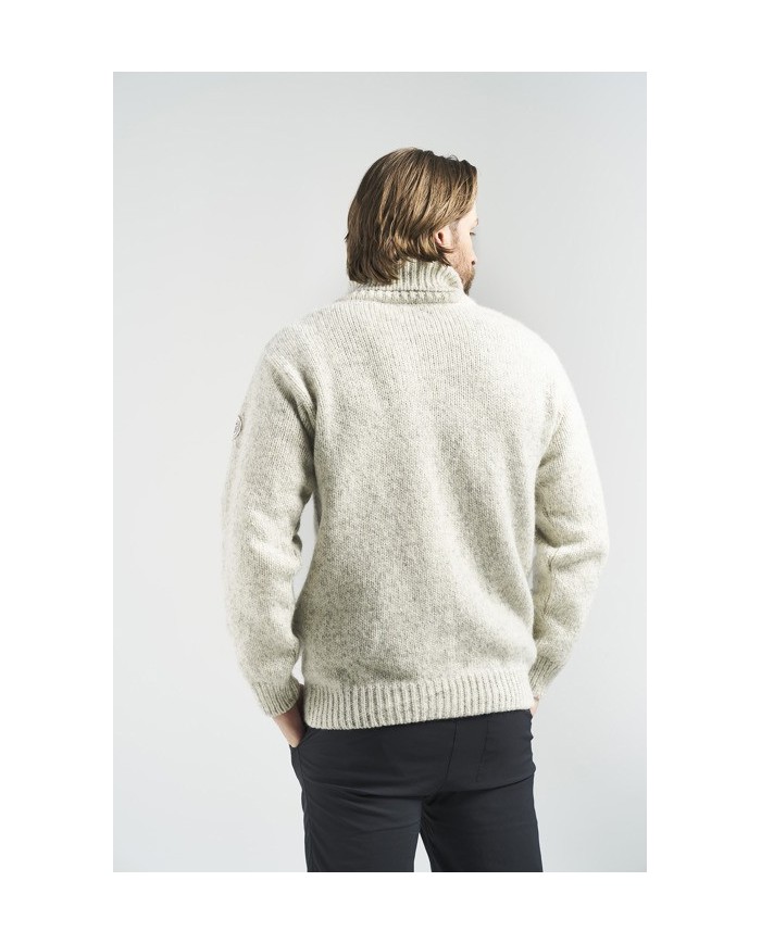 NANSEN WOOL ZIP NECK