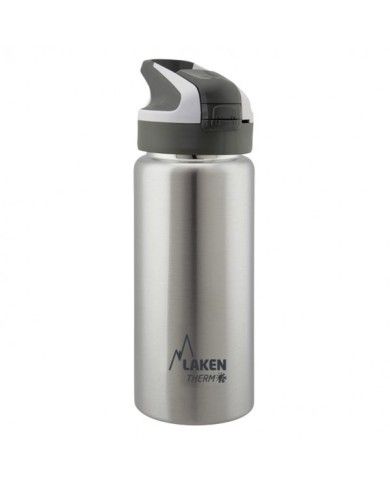 Edelstahl-Thermoflasche 18/8 Summit - 0,50L - Pl