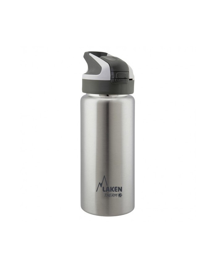 Edelstahl-Thermoflasche 18/8 Summit - 0,50L - Pl