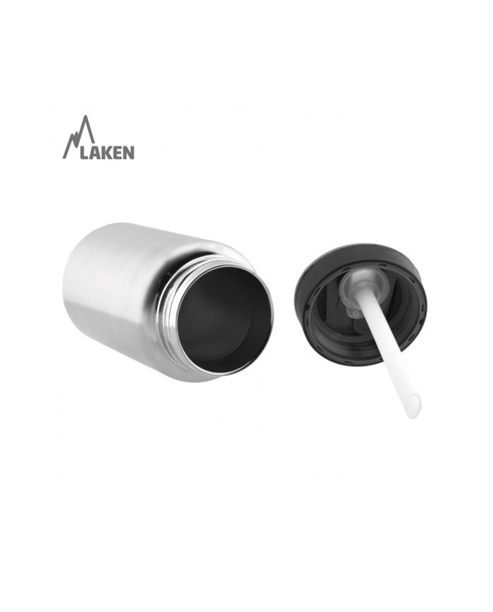 Edelstahl-Thermoflasche 18/8 Summit - 0,50L - Pl
