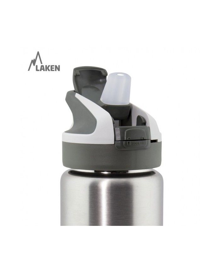 Edelstahl-Thermoflasche 18/8 Summit - 0,50L - Pl