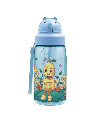 Tritan bottle 0,45 L. OBY cap Eco robot