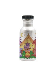 Alu. bottle 0,6 L. Plain cap - Animal camping