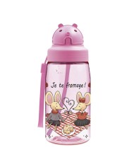 Tritan bottle 0,45 L. OBY cap Fromage