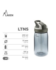 Tritan bottle 0,45 Summit cap Animal camping