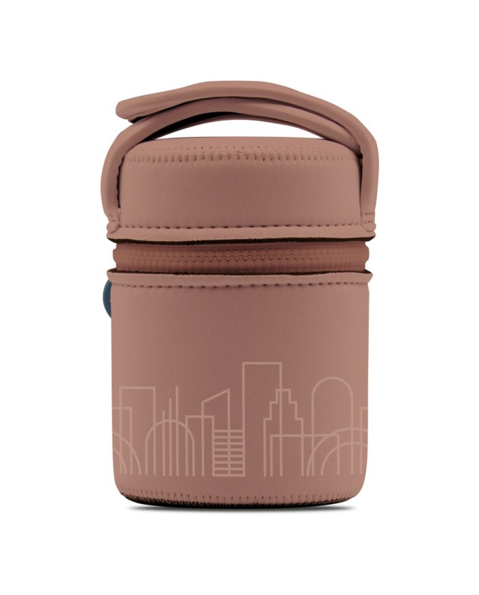 Stainless steel thermo food container 0.5 L. DRINKLIFE+COVER CITY