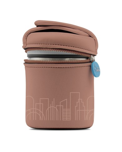 Stainless steel thermo food container 1 L. DRINKLIFE+COVER CITY