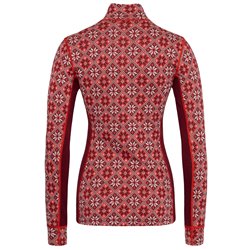 Rose Half Zip Baselayer Top - 100% Merino Wool