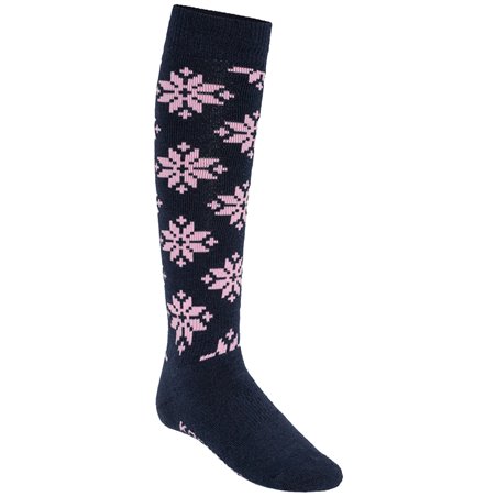 Rose Wool Ski Socks - 65% Merino Wool