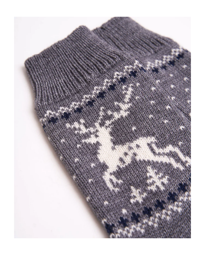 Reindeer wool socks