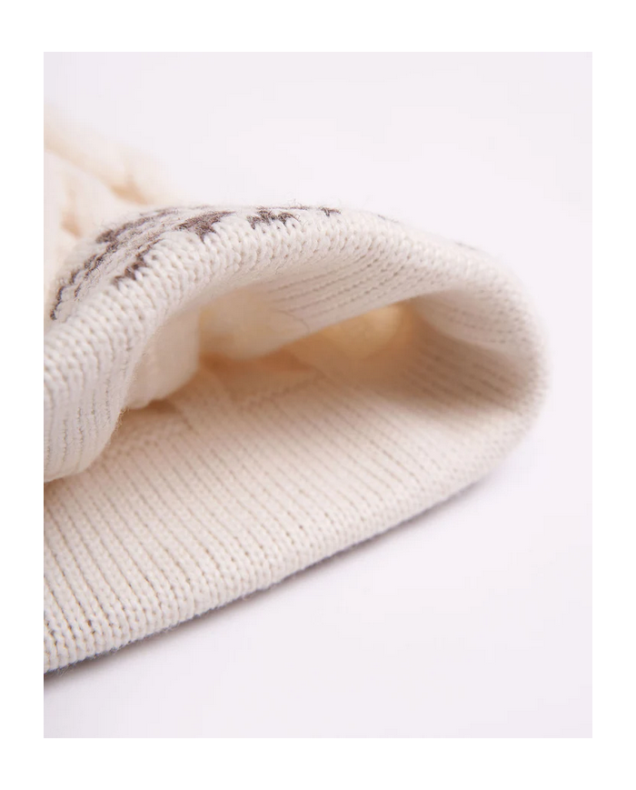 Käsmu hat with jacquard