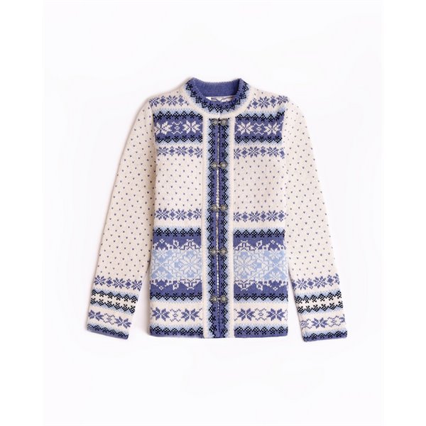 Tori jacquard knit cardigan