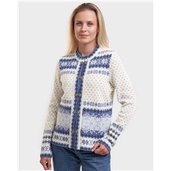 Tori jacquard knit cardigan