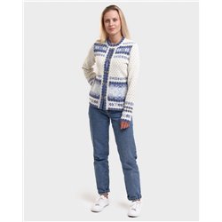 Tori jacquard knit cardigan