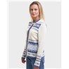 Tori jacquard knit cardigan