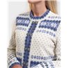 Tori jacquard knit cardigan