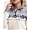 Halliste women´s zipper neck sweater