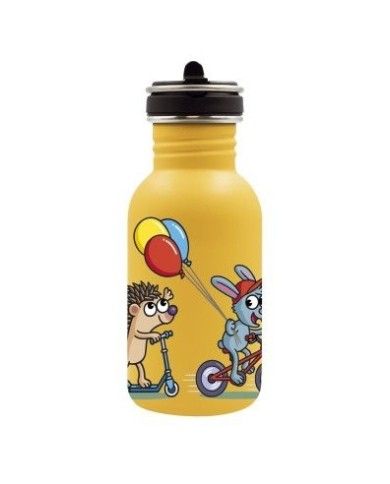 St. steel water bottle Flow cap 0,5L Balloons
