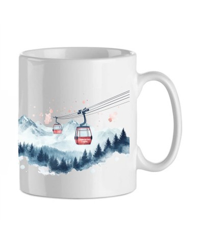 Keramický hrnček - Lanovka