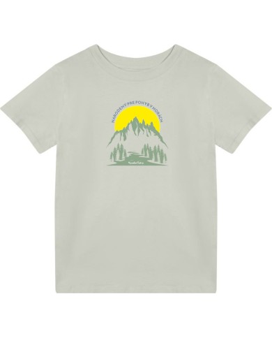 Juniorské bavlnené tričko - Narodený v horách Juniorské bavlnené tričko - Narodený v horách