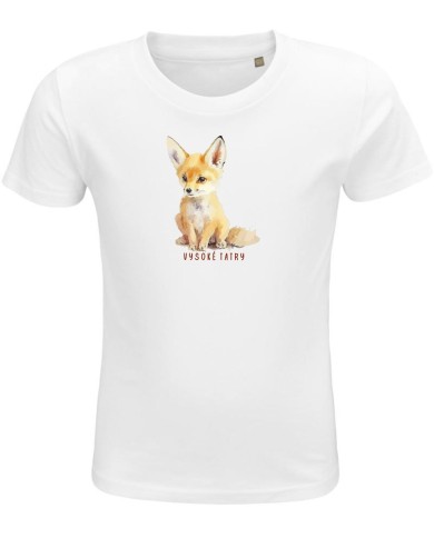 Detské bavlnené tričko - Líška Detské bavlnené tričko - Líška