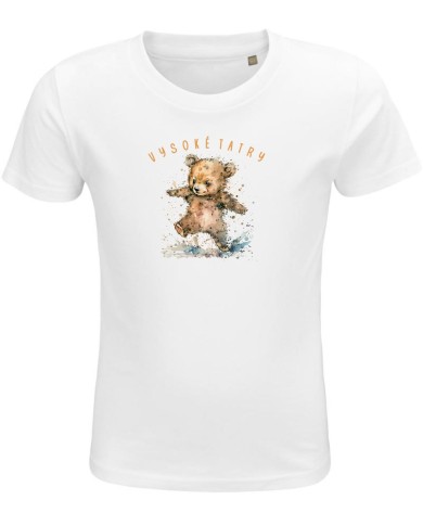 Detské bavlnené tričko - Medvedík Detské bavlnené tričko - Medvedík