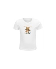 Detské bavlnené tričko - Medvedík