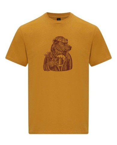 Pánske bavlnené tričko - Medveď