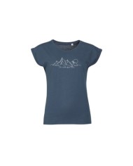 Dámske bavlnené tričko - Línia hôr Dámske bavlnené tričko - Línia hôr
