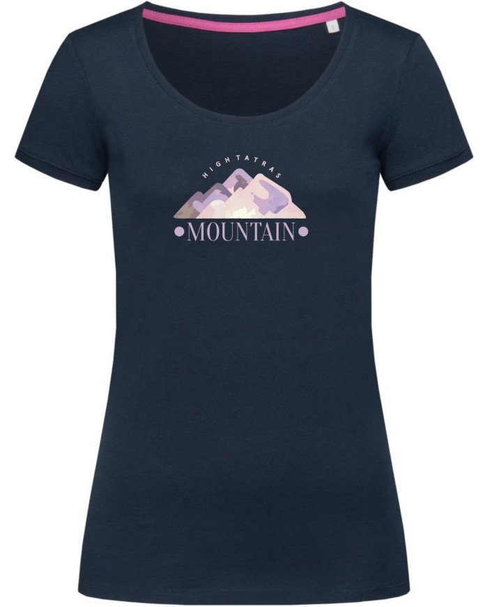Dámske bavlnené tričko - Mountain Dámske bavlnené tričko - Mountain
