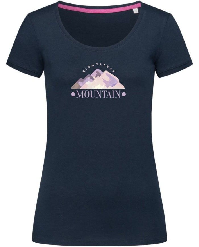 Dámske bavlnené tričko - Mountain