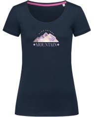 Dámske bavlnené tričko - Mountain