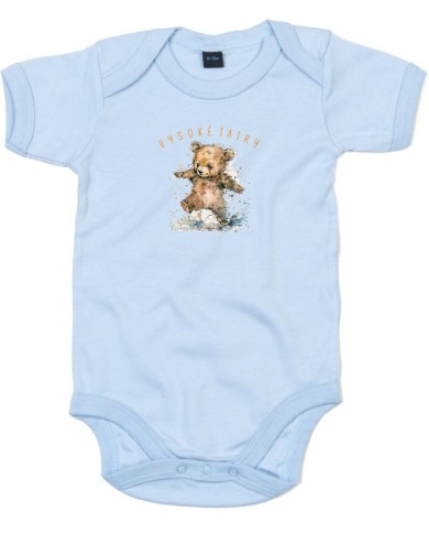 Detské bavlnené body - Macko Detské bavlnené body - Macko