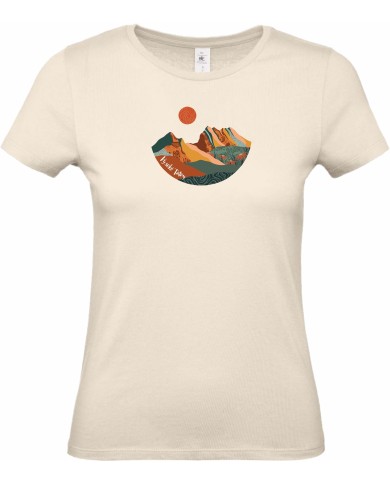 Dámske bavlnené tričko - Hory Dámske bavlnené tričko - Hory