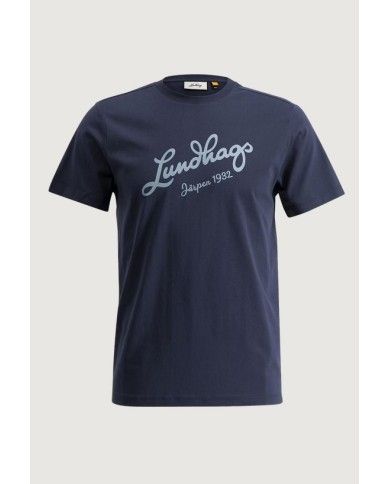LUNDHAGS JARPEN LOGO MANN T-SHIRT