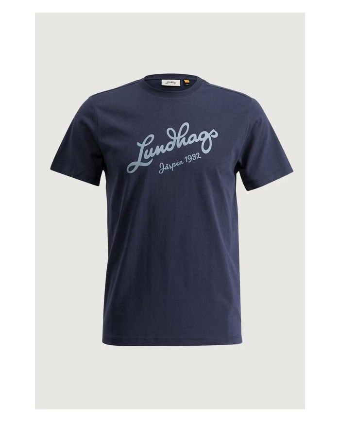 LUNDHAGS JARPEN LOGO MANN T-SHIRT