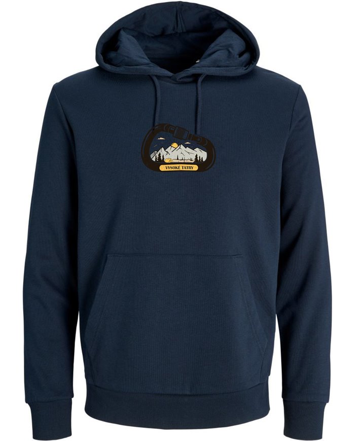 Pánska mikina s kapucňou - Karabínka