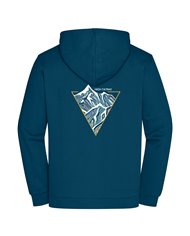 Pánska mikina so zipsom - Hory