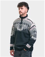 VOSS MEN´S ZIP-NECK SWEATER