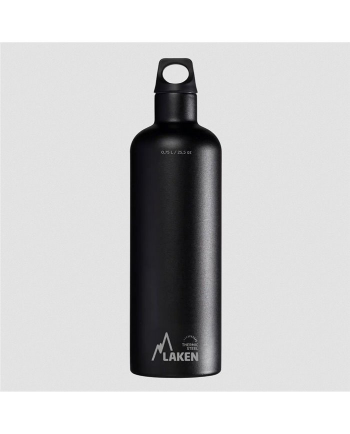 St. steel thermo bottle 18/8&nbsp; - 0,75L&nbsp; - Black